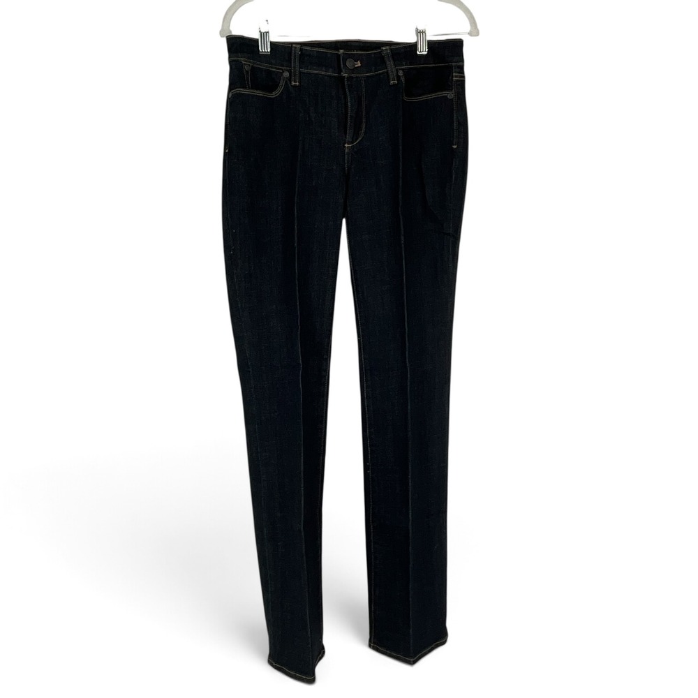 Talbots Flawless Five-Pocket Bootcut Jeans Dark Wash Indigo Denim Womens Size 4